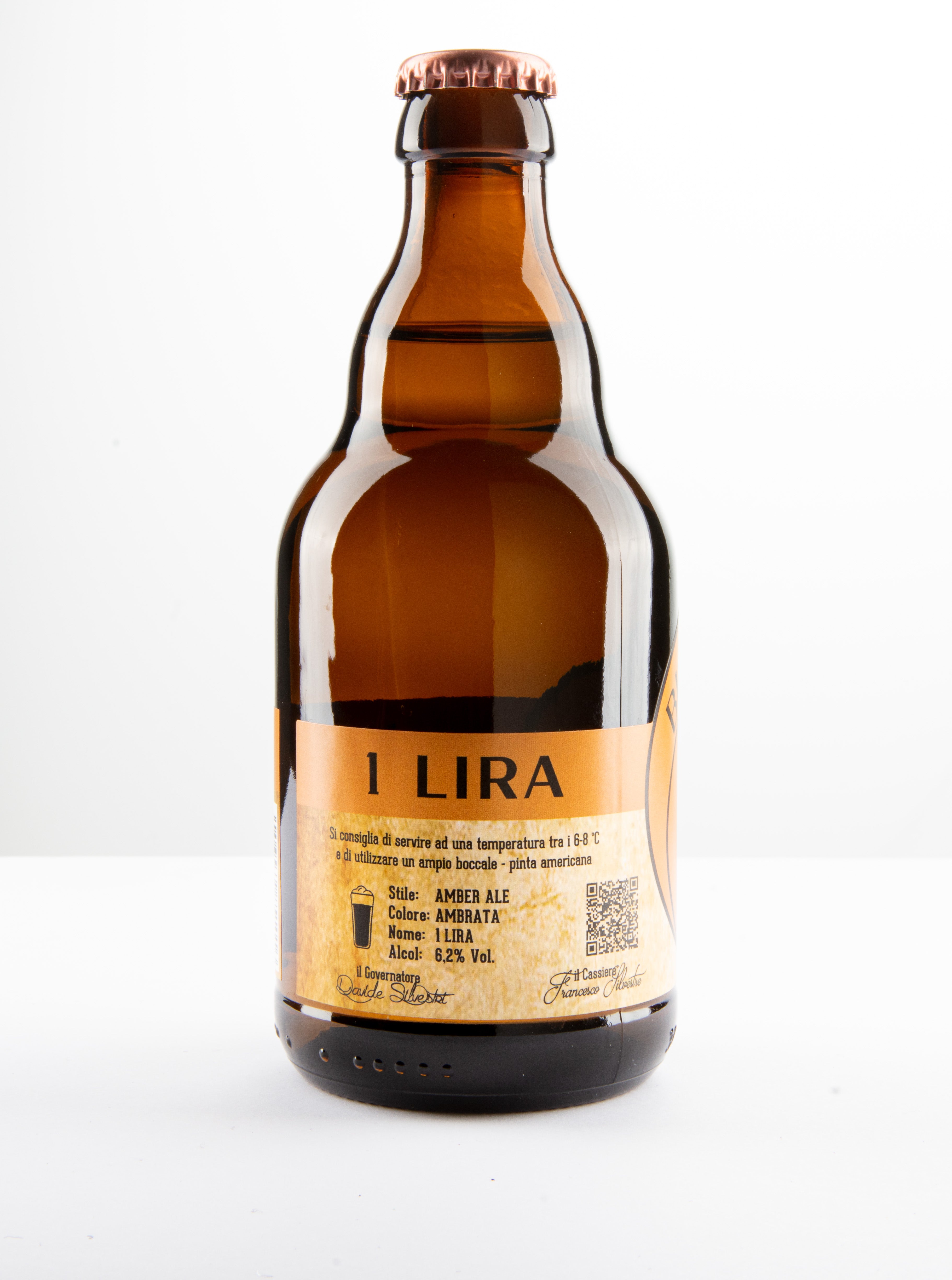 1 LIRA - American Amber Ale - 6,2% Alc - 33 cl